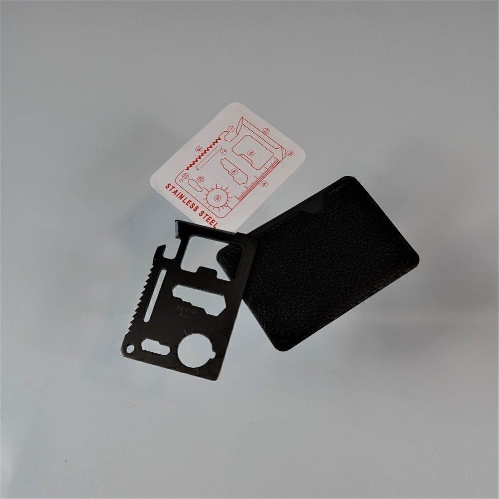 Multipurpose Pocket Survival Tool Stainless Steel